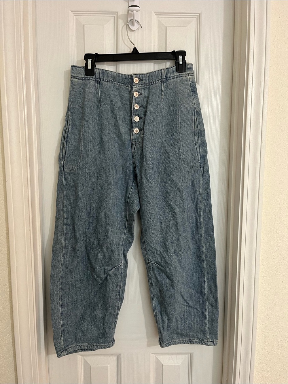 We The Free - Osaka Mid Rise Barrel Jeans - Picture 3 of 6